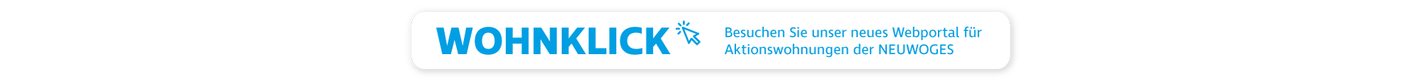 Link zum neuen Wohnungsportal der NEUWOGES